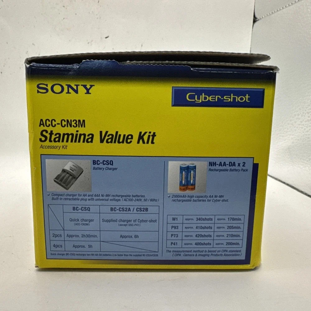 Sony Cyber-Shot Digital Camera Accessory Kit‎ Black ACC-CN3TR